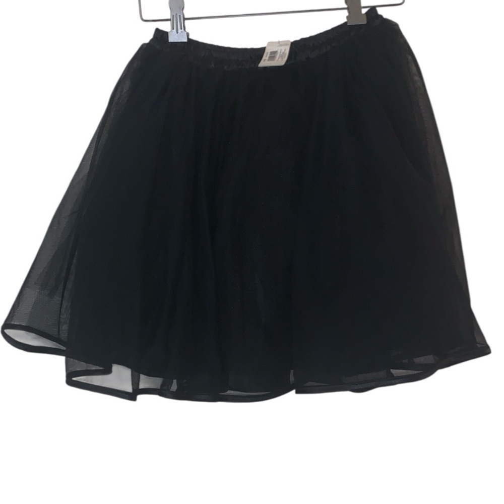 NWT Just Pretend by Wyla Black Tulle Mini Skirt Adult Tutu Maker’s Halloween